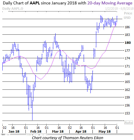 Apple stock options calls