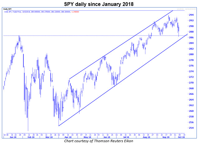 spy daily chart 1005