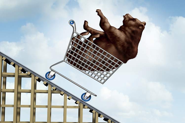 Volatility and a bear market